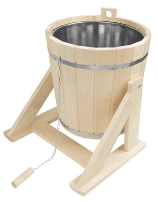 Обливное устройство 15л. Липа с нерж. вст. (М-62)