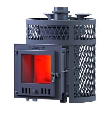 Печь Гефест Искандер 14 (M) в сетке - купить в Краснодаре с доставкой по Краснодарскому краю!