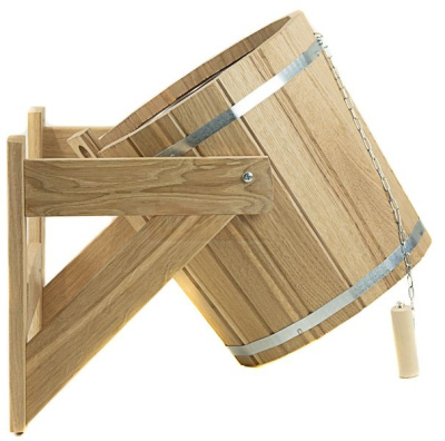 Обливное устройство 15 л. с нерж.вст.с перелив.ДУБ (МД-62) - купить в Краснодаре с доставкой по Краснодарскому краю!