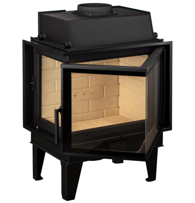 Каминная топка Fenix-1L левая два стекла  - купить в Краснодаре с доставкой по Краснодарскому краю!