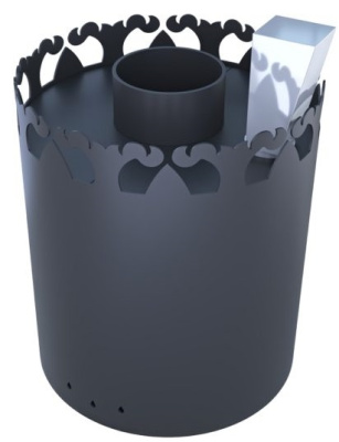 Закрытая каменка (воронка) 3-4 куб.м.