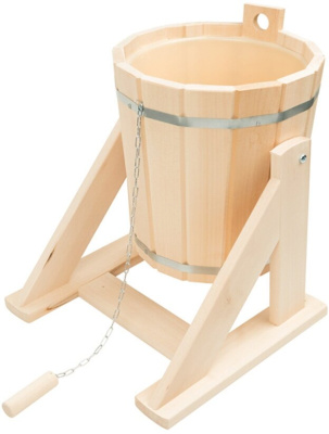 Обливное устройство 10л. Липа с пласт. вст. (МЛ-60)