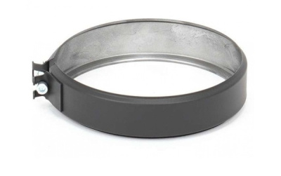 Хомут трубный ХТ-Р на болте- ФР (430) D180 Эмаль MC Black (t < 600°С)