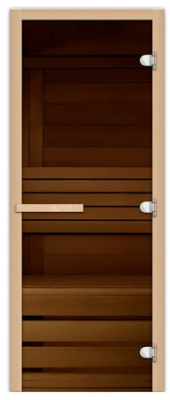 Дверь FireWay стеклянная Бронза 1900x700 8мм 3 петли - купить в Краснодаре с доставкой по Краснодарскому краю!