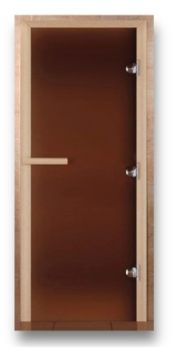 Дверь DOORWOOD Бронза матовая 1900*700 (с/без порога) DW00021