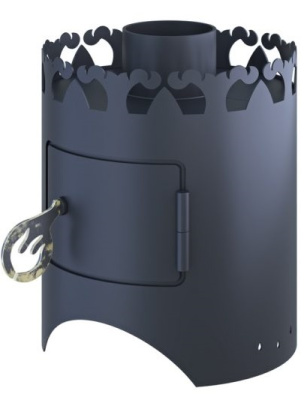 Закрытая каменка (дверка) 3-4 куб.м.