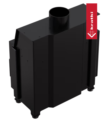 Каминная топка SIMPLE/S/L/BS угловое стекло слева - купить в Краснодаре с доставкой по Краснодарскому краю!