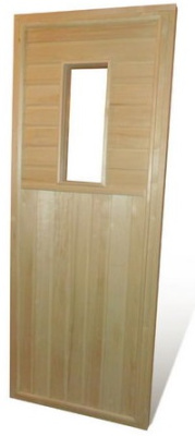 Дверь прямоугольное стекло (Осина) 1900х700