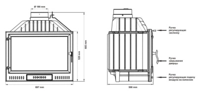 Каминная топка Fireway Interior - купить в Краснодаре с доставкой по Краснодарскому краю!