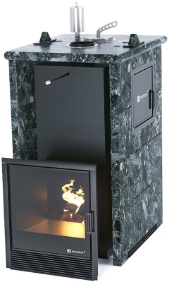 Печь "Сочи" М2 в трехстороннем кожухе (Пироксенит)