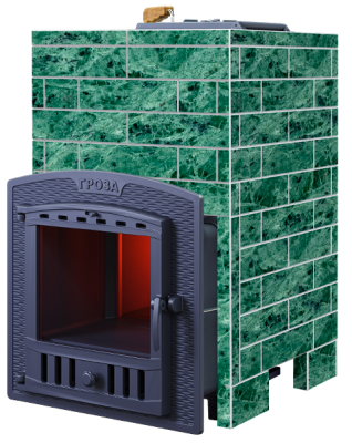 Облицовка Змеевик Классика Кирпич Гроза 18М/П2 (h850/40 верх)