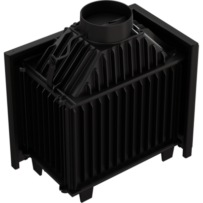 Каминная топка SIMPLE/M/S/L/BS, (угловое стекло слева) - купить в Краснодаре с доставкой по Краснодарскому краю!