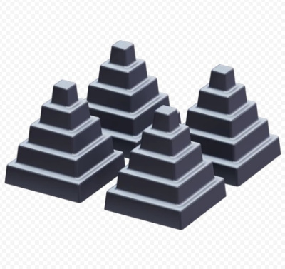 Чугунные пирамиды Гефест (4 шт.)