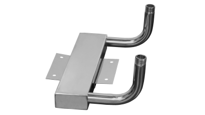 Теплообменник пристенный Гром 30/40/50, GFS ЗК 18 (370 мм) 50х100х2 (подключение 3/4) 1,8л