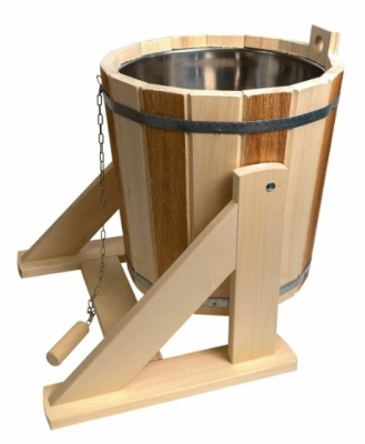 Обливное устройство 15 л. с нерж.вст.с переливом Термо (ТМ-62)