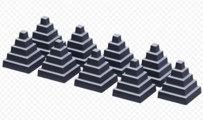 Чугунные пирамиды Гефест (9 шт.)