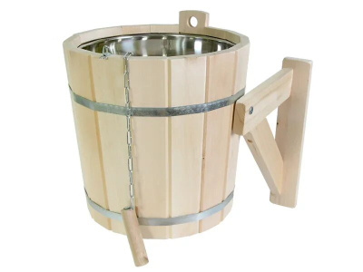 Обливное устройство 20л. Липа с нерж. вст. (М-65) - купить в Краснодаре с доставкой по Краснодарскому краю!